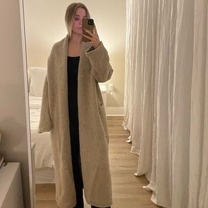 LAUREN MANOOGIAN LONG SHAWL CARDIGAN